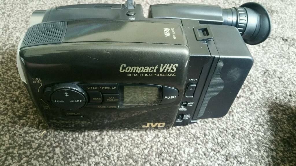 Jvc Compact Vhs Camcorder Gr-axm17u User Manual